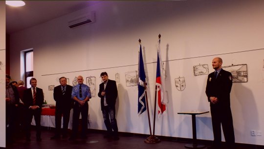 Oslavy dvaceti let existence Městské policie Ostrov